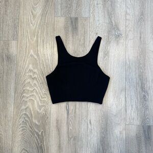 Sexy Black Crop Tank